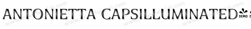 Antonietta CapsIlluminated字体转换